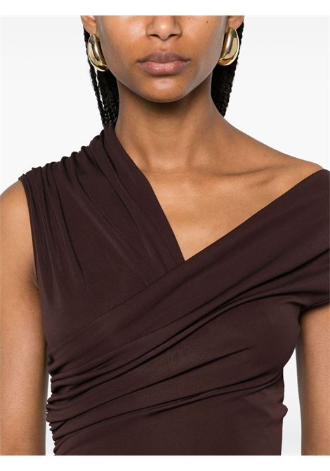 Brown Trixie top The andamane - women THE ANDAMANE | TM170761ATJP073DRKBRWN